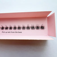 Fluffy Lash Clusters - 'Natural' Style - Individual Sizes