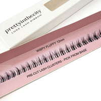 Fluffy Lash Clusters - 'Wispy' Style - Individual Size