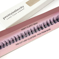 Fluffy Lash Clusters - 'Wispy' Style - Individual Size
