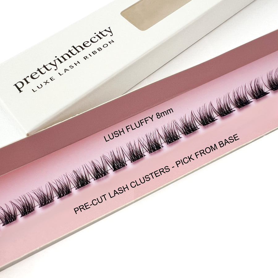 Fluffy Lash Clusters - 'Lush'  Style - Individual Sizes