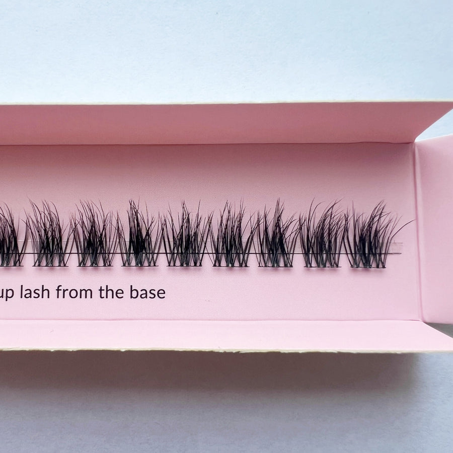 Fluffy Lash Clusters - 'Natural'  Style - Individual Sizes