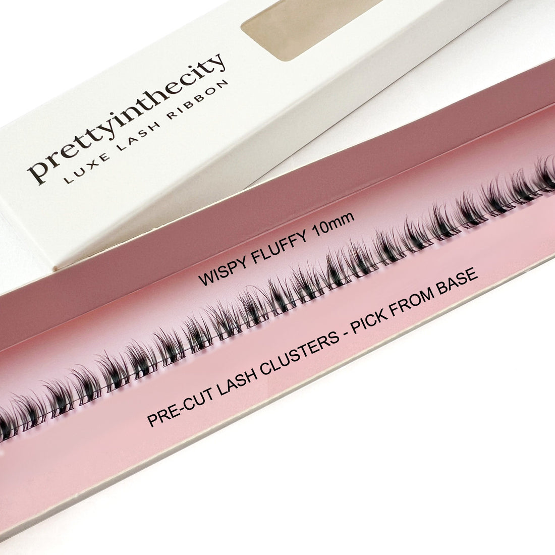 Fluffy Lash Clusters - 'Wispy' Style - Individual Size