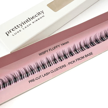 Fluffy Lash Clusters - 'Wispy' Style - Individual Size